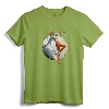 Pin Up Girl Blonde Air Force in WW2 40's T-Shirt - Vintage Military Apparel for History Enthusiasts and Pin-up Art Fans