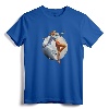 Pin Up Girl Blonde Air Force in WW2 40's T-Shirt - Vintage Military Apparel for History Enthusiasts and Pin-up Art Fans
