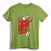 Japanese Demon Art Face Skull Devil Oni Harajuku Aesthetic T-Shirt - Minimalist Streetwear Tee for Otaku and Anime Fans