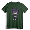 Cute Chibi Style Kawaii Anime Girl Pastel Punk T-Shirt - Trendy Manga Inspired Tee for Young Girls and Anime Lovers