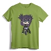 Cute Chibi Style Kawaii Anime Girl Pastel Punk T-Shirt - Trendy Manga Inspired Tee for Young Girls and Anime Lovers
