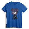 Cute Chibi Style Kawaii Anime Girl Pastel Punk T-Shirt - Trendy Manga Inspired Tee for Young Girls and Anime Lovers