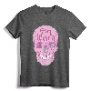 Pastel Goth Girl Stay Weird Emo Pink Skull T-Shirt - Unique Halloween Horror Tee for Teens and Goth Fans