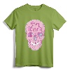 Pastel Goth Girl Stay Weird Emo Pink Skull T-Shirt - Unique Halloween Horror Tee for Teens and Goth Fans