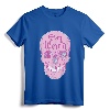 Pastel Goth Girl Stay Weird Emo Pink Skull T-Shirt - Unique Halloween Horror Tee for Teens and Goth Fans