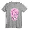 Pastel Goth Girl Stay Weird Emo Pink Skull T-Shirt - Unique Halloween Horror Tee for Teens and Goth Fans