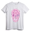 Pastel Goth Girl Stay Weird Emo Pink Skull T-Shirt - Unique Halloween Horror Tee for Teens and Goth Fans