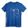 Guitar Shirt Da Vinci Vitruvian Man Guitar Player Musicians T-Shirt - Rock Concert Tee for Guitarists and Music Lovers