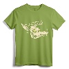 Horror Art - Rockabilly Wolf - Psychobilly Punk Art T-Shirt - Vintage Style Tee for Gothic, Voodoo, and Hotrod Enthusiasts