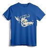 Horror Art - Rockabilly Wolf - Psychobilly Punk Art T-Shirt - Vintage Style Tee for Gothic, Voodoo, and Hotrod Enthusiasts