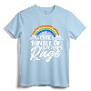 Cute Bundle Of Unfocused Rage Funny Pastel Goth Gift Rainbow T-Shirt - Unique Apparel for Tattoo Artists and Bikers, Perfect Present for Men, Women, and Teens