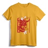 Japanese Demon Art Face Skull Devil Oni Harajuku Aesthetic Long Sleeve T-Shirt - Minimalist Ronin Ninja Yakuza Streetwear Tee for Otaku and Anime Fans