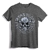 I Wear Black Until There's Something Darker Skull Metal Head T-Shirt - Edgy Heavy Metal Fashion for Men and Women