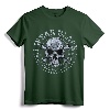 I Wear Black Until There's Something Darker Skull Metal Head T-Shirt - Edgy Heavy Metal Fashion for Men and Women