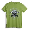 I Wear Black Until There's Something Darker Skull Metal Head T-Shirt - Edgy Heavy Metal Fashion for Men and Women