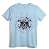 I Wear Black Until There's Something Darker Skull Metal Head T-Shirt - Edgy Heavy Metal Fashion for Men and Women