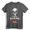 I Laugh When My Music Scares People Heavy Metal Skull T-Shirt - Edgy Punk Rock Music Apparel for Men and Women