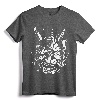 Japanese Oni Cyberpunk Samurai - Fun Techwear Vintage Retro T-Shirt - Samurai Tattoo Tee for Japanese Culture and Asian Art Lovers