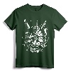 Japanese Oni Cyberpunk Samurai - Fun Techwear Vintage Retro T-Shirt - Samurai Tattoo Tee for Japanese Culture and Asian Art Lovers