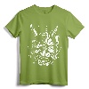 Japanese Oni Cyberpunk Samurai - Fun Techwear Vintage Retro T-Shirt - Samurai Tattoo Tee for Japanese Culture and Asian Art Lovers
