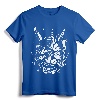 Japanese Oni Cyberpunk Samurai - Fun Techwear Vintage Retro T-Shirt - Samurai Tattoo Tee for Japanese Culture and Asian Art Lovers