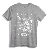Japanese Oni Cyberpunk Samurai - Fun Techwear Vintage Retro T-Shirt - Samurai Tattoo Tee for Japanese Culture and Asian Art Lovers