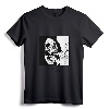 Minimalist Japanese T-shirt Skull Dope - Kanji Streetwear Tee for Otaku and Anime Fans