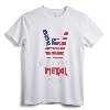 Heavy Metal Rock Music USA Flag Make America Metal Again T-Shirt - Patriotic Apparel for Men and Women who Love Metal Music