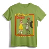 Witchcraft Let's Dance with the Devil Baphomet Satanic Funny T-Shirt - Retro Vintage Gothic Occult Tee for Men, Women, Teens