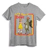 Witchcraft Let's Dance with the Devil Baphomet Satanic Funny T-Shirt - Retro Vintage Gothic Occult Tee for Men, Women, Teens