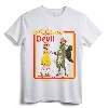 Witchcraft Let's Dance with the Devil Baphomet Satanic Funny T-Shirt - Retro Vintage Gothic Occult Tee for Men, Women, Teens
