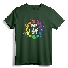 Acrylic Paint Pouring Artist Fluid Art Painter Color Wheel T-Shirt - Colorful Graphic Tee for Mixing and Pouring Artists