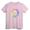 Acrylic Paint Pouring Artist Fluid Art Painter Color Wheel T-Shirt - Colorful Graphic Tee for Mixing and Pouring Artists