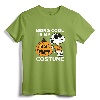 Peanuts Snoopy Cool Halloween Costume T-Shirt - Officially Licensed Apparel for Peanuts Fans, Squad Goals Tee with Jack-O-Lantern Design