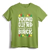 Young Gifted And Black History Shirts For Boys - African T-Shirt Celebrating Black Excellence and Heritage