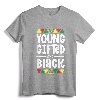 Young Gifted And Black History Shirts For Boys - African T-Shirt Celebrating Black Excellence and Heritage