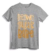 Black Pride Shirts For Women - Brown Sugar Babe Melanin T-Shirt, Celebrate Black History Month, Woke Queen Apparel for Women, Men, and Kids