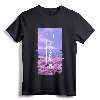 Mt Fuji Japan Glitch Art Vaporwave T-Shirt - Japanese Otaku Fashion Tee for Synthwave Music Lovers