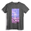 Mt Fuji Japan Glitch Art Vaporwave T-Shirt - Japanese Otaku Fashion Tee for Synthwave Music Lovers