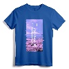 Mt Fuji Japan Glitch Art Vaporwave T-Shirt - Japanese Otaku Fashion Tee for Synthwave Music Lovers