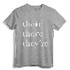 Their, There, and They're - English Teacher Correct Grammar T-Shirt for Grammar Enthusiasts and Language Educators