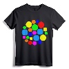 Rainbow Polka Dot International Dot Day T-Shirt - Fun Tee for Kids, Art Teachers, and Students to Celebrate Creativity on September 15th