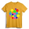 Rainbow Polka Dot International Dot Day T-Shirt - Fun Tee for Kids, Art Teachers, and Students to Celebrate Creativity on September 15th