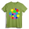 Rainbow Polka Dot International Dot Day T-Shirt - Fun Tee for Kids, Art Teachers, and Students to Celebrate Creativity on September 15th