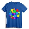 Rainbow Polka Dot International Dot Day T-Shirt - Fun Tee for Kids, Art Teachers, and Students to Celebrate Creativity on September 15th