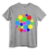Rainbow Polka Dot International Dot Day T-Shirt - Fun Tee for Kids, Art Teachers, and Students to Celebrate Creativity on September 15th