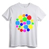 Rainbow Polka Dot International Dot Day T-Shirt - Fun Tee for Kids, Art Teachers, and Students to Celebrate Creativity on September 15th