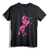 Pink Polka Dot Unicorn International Dot Day T-Shirt - Creative Art Teacher Apparel for Men, Women, and Kids
