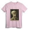 Vincent Van Gogh Shirt Smoking Skeleton Art T-Shirt - Artistic Skeleton Tee for Art Enthusiasts and Van Gogh Fans