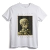 Vincent Van Gogh Shirt Smoking Skeleton Art T-Shirt - Artistic Skeleton Tee for Art Enthusiasts and Van Gogh Fans